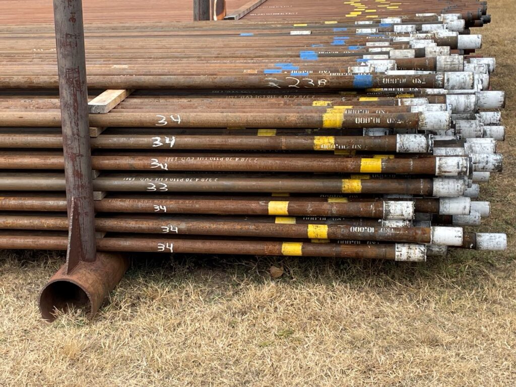 2 3/8" steel pipe